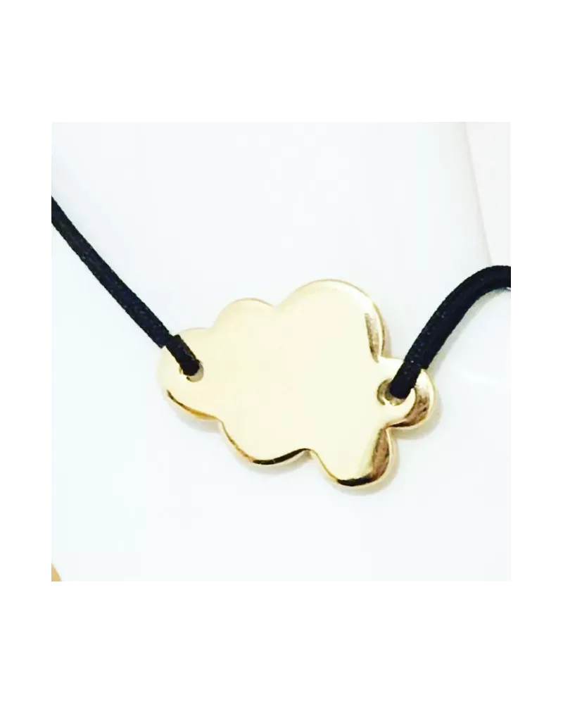bracelet nuage en argent