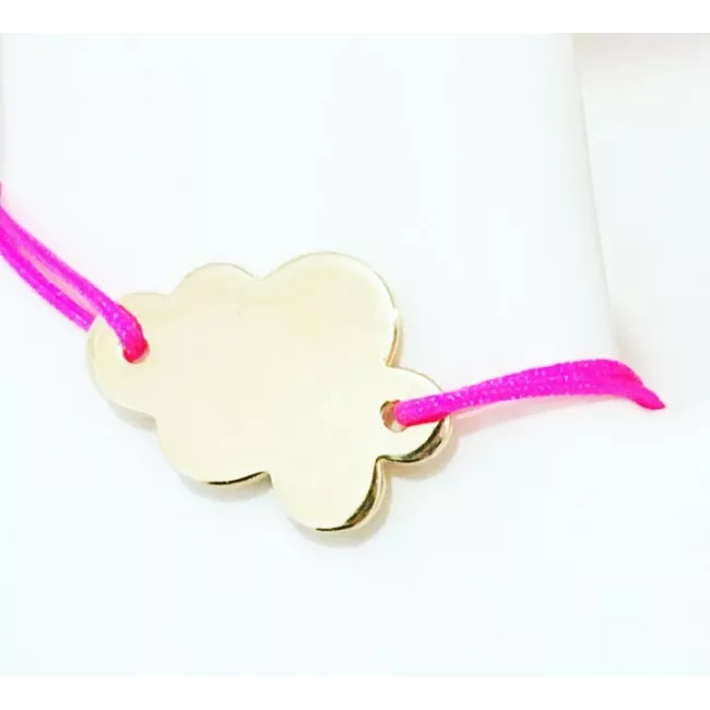 bracelet nuage en argent