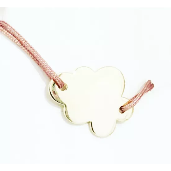 bracelet nuage en argent