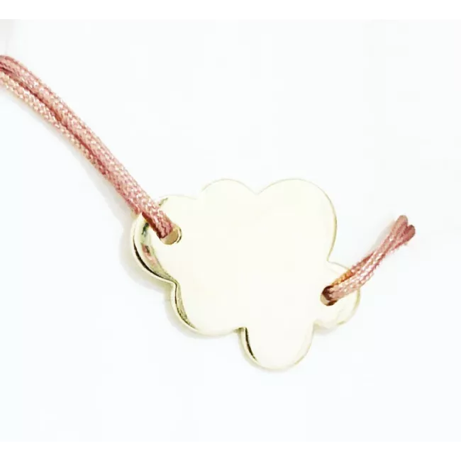 bracelet nuage en argent
