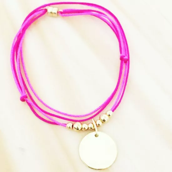 Bracelet Mandy Plaqué or