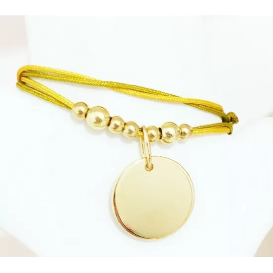 Bracelet Mandy Plaqué or