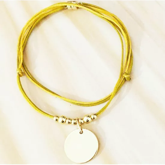 Bracelet Mandy Plaqué or