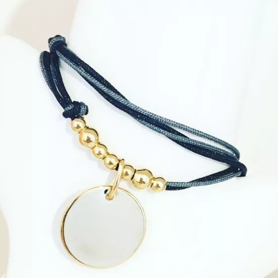 Bracelet Mandy Plaqué or