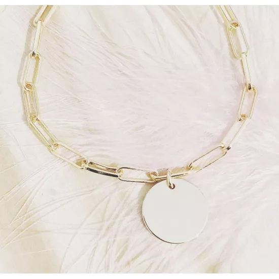 Bracelet Maya Plaqué or