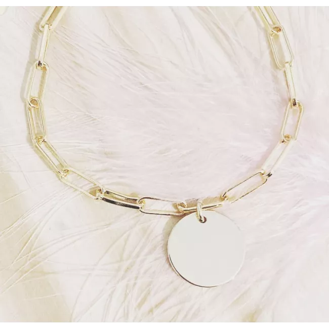 Bracelet Maya Plaqué or