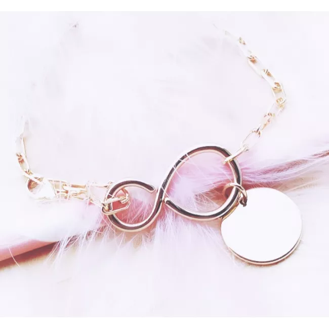 Bracelet Infinity Plaqué or