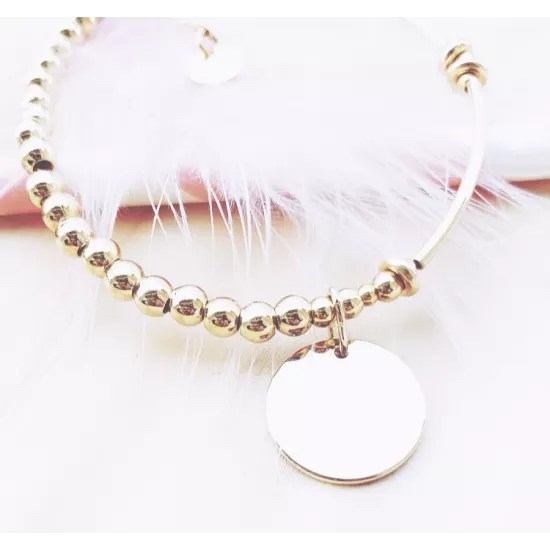 Bracelet Emma Plaqué or