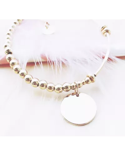 Bracelet Emma Plaqué or
