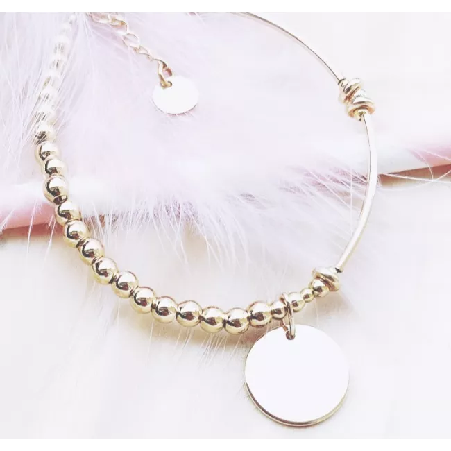 Bracelet Emma Plaqué or