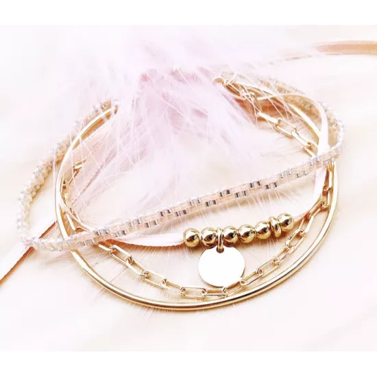 Bracelet Christy Chain Plaqué or