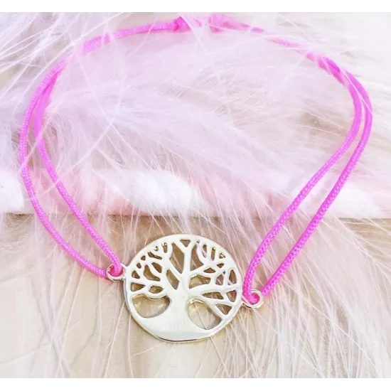 Bracelet Arbre de vie Plaqué or