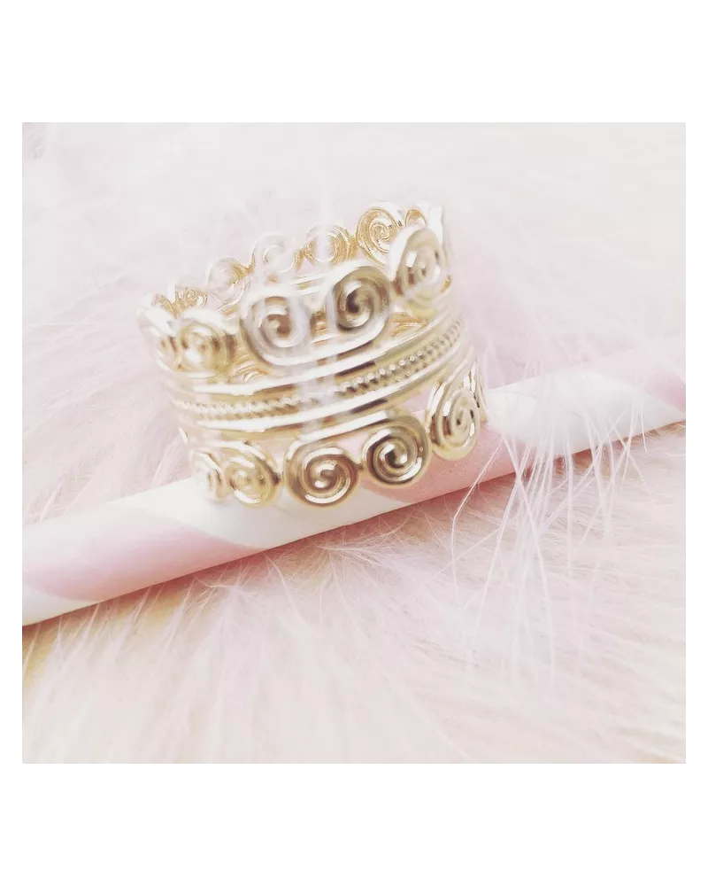 Bague Yoko Plaqué or