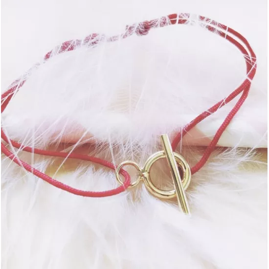 Bracelet Mini T Plaqué or
