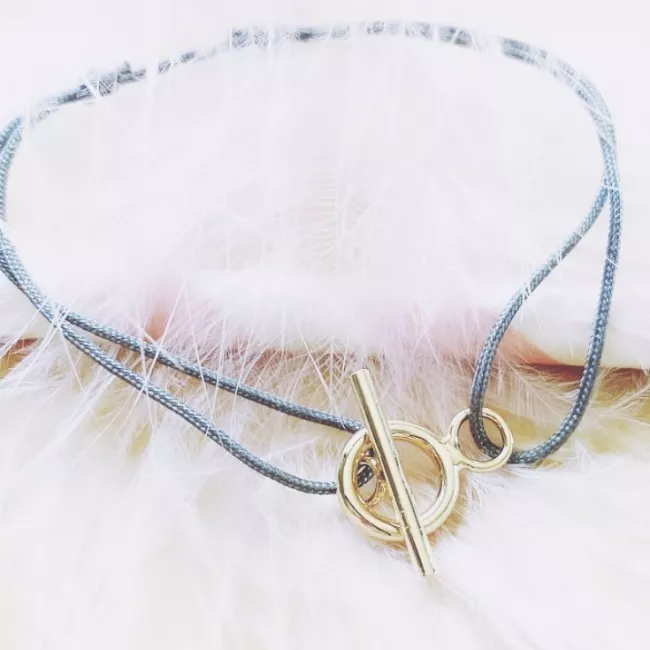 Bracelet Mini T Plaqué or