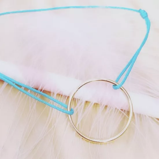 bracelet cercle évidé