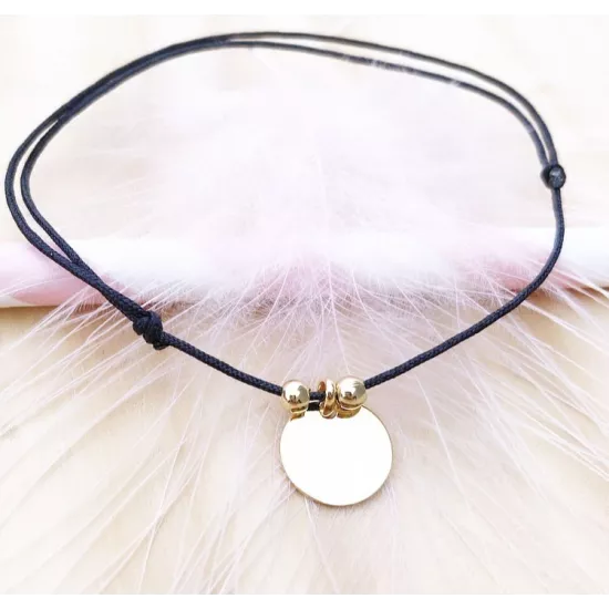 Bracelet Little Round Bubble Plaqué or