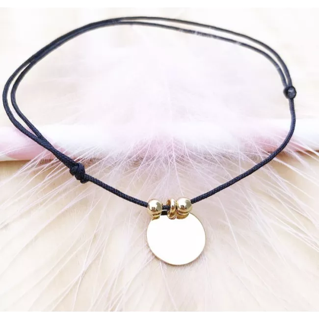 Bracelet Little Round Bubble Plaqué or