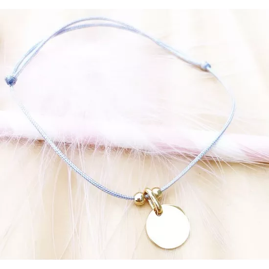 Bracelet Little Round Bubble Plaqué or