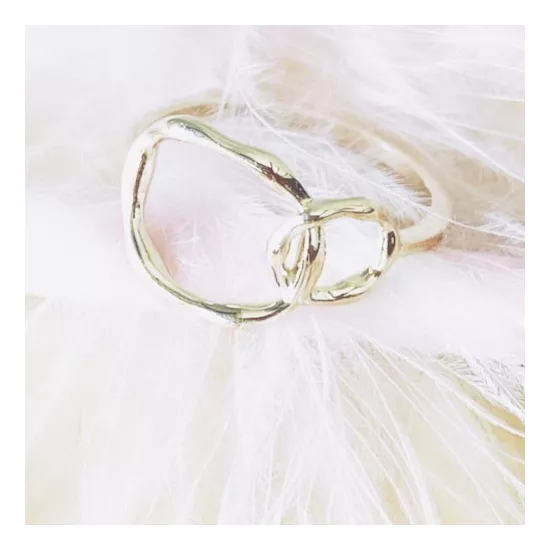 Bague Anita Plaqué or