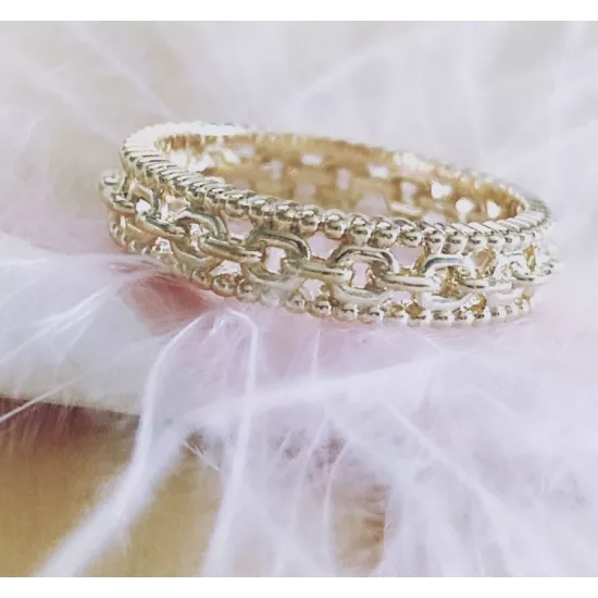 Bague Miss Bella Shaynna Plaqué or