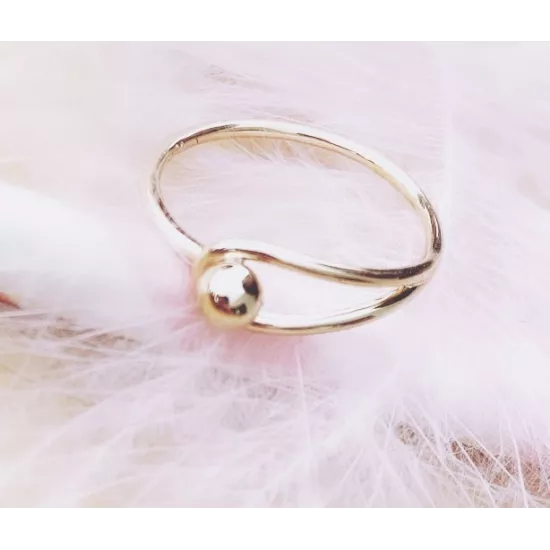 Bague Lou Plaqué or