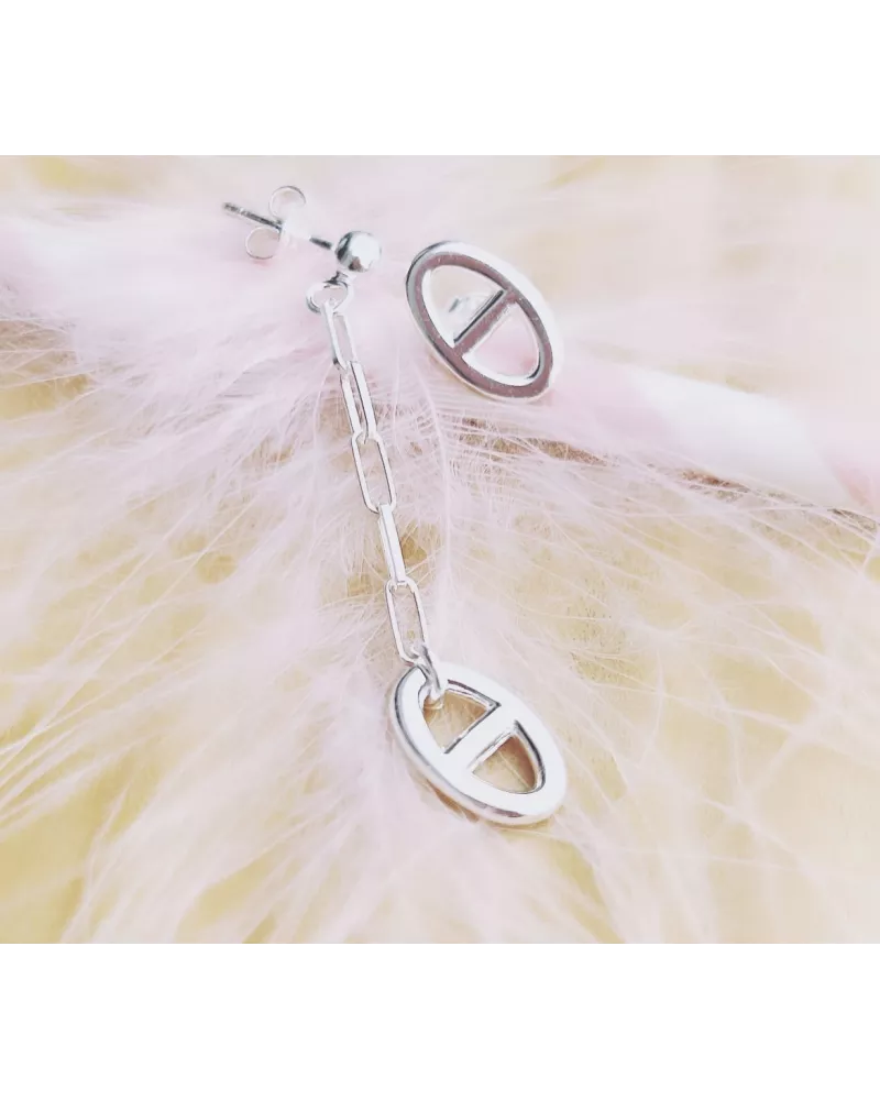 Boucles Marine Asymétriques