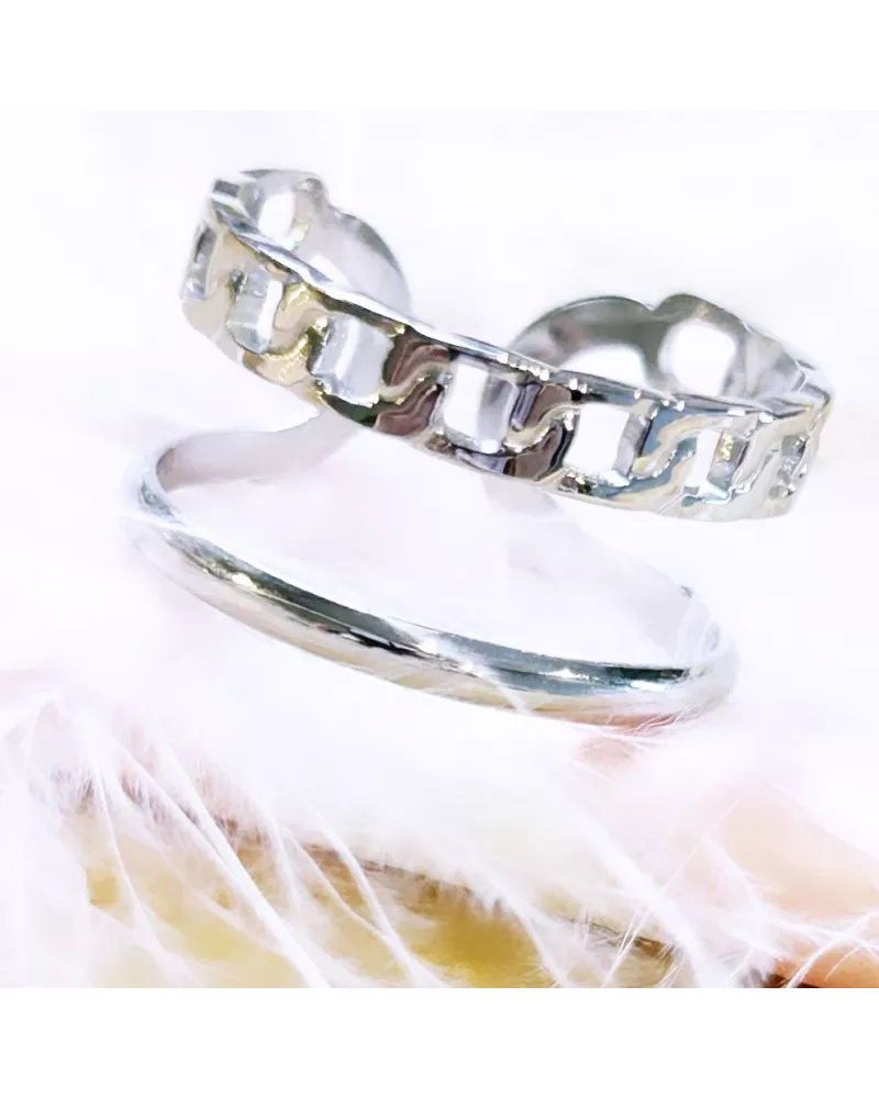 Bague Acier Chloé
