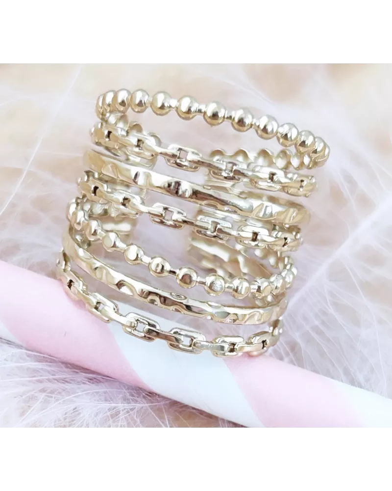 Bague Acier Diana