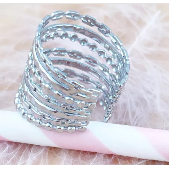 Bague Acier Diana