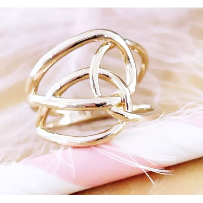 Bague Iris Plaqué or