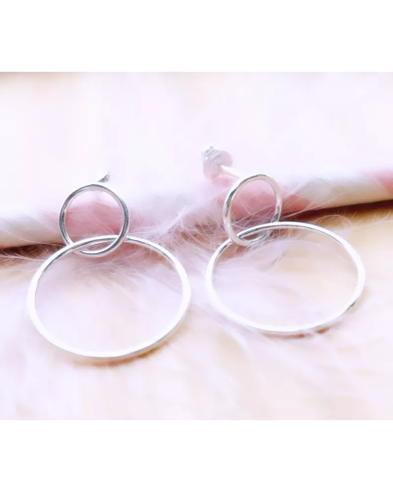 Boucles Double Cercle