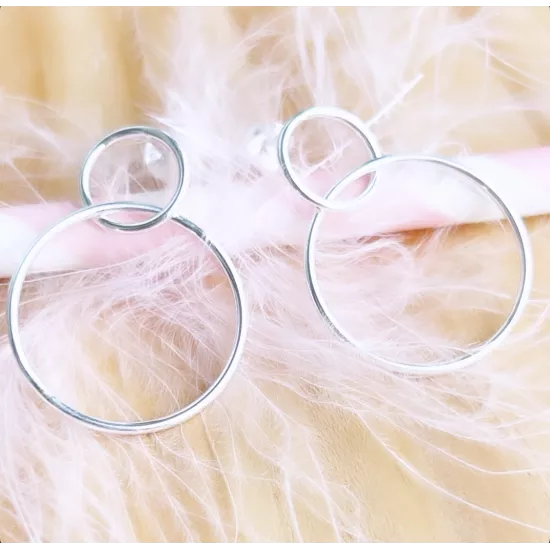 Boucles Double Cercle