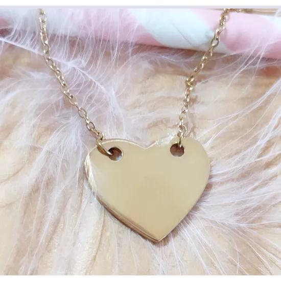 Collier acier I Love You