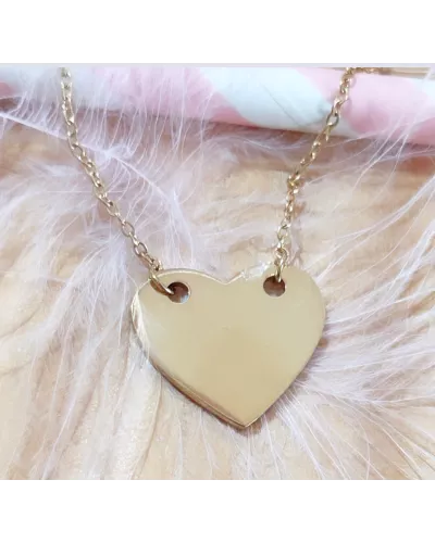 Collier acier I Love You