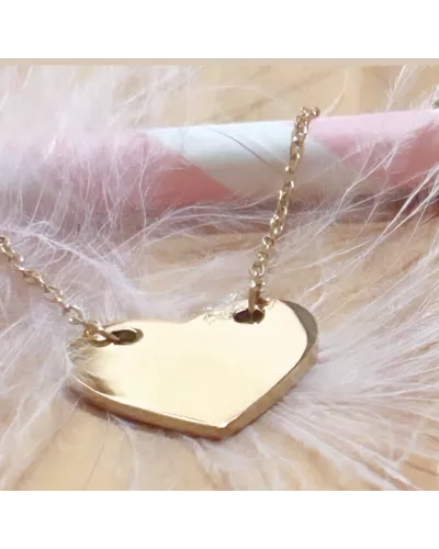 Collier acier I Love You
