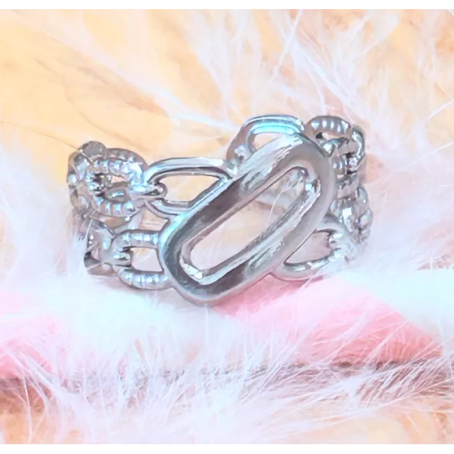 Bague Acier Odaya