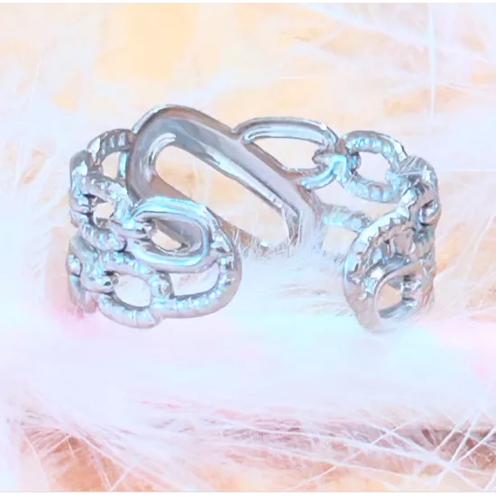 Bague Acier Odaya