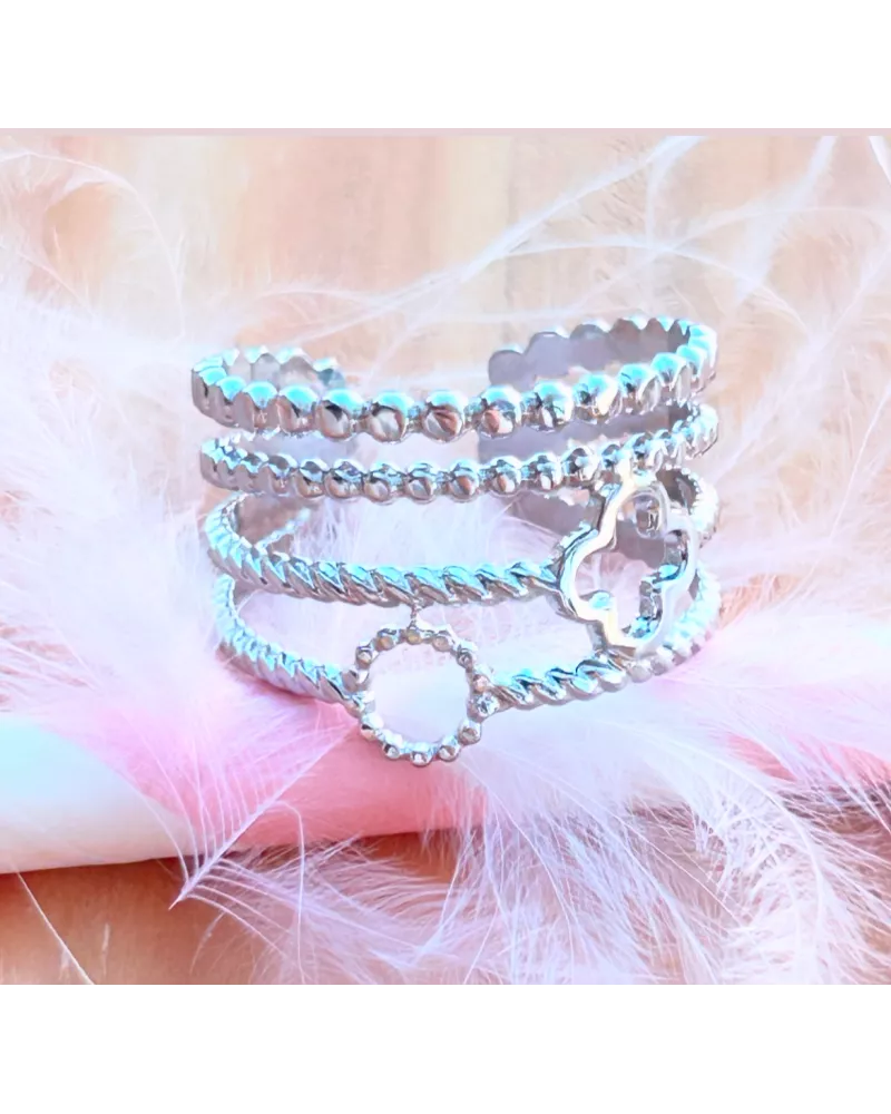 Bague Acier Tatiana