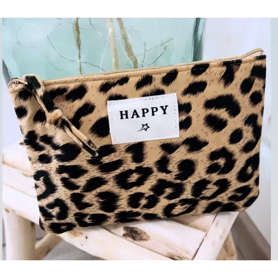 Pochette Léopard Happy