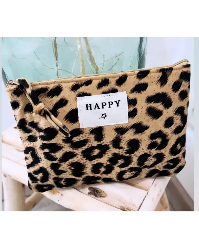 Pochette Léopard Happy