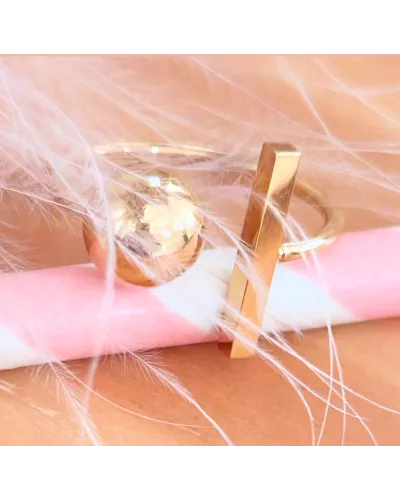 Bague Acier Bahia