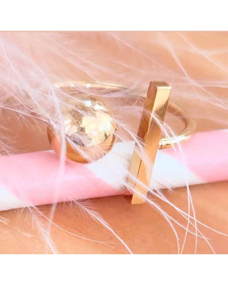 Bague Acier Bahia