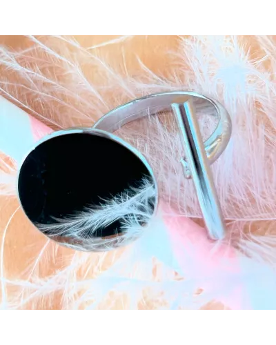 bague acier anaïs