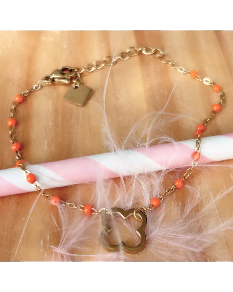 Bracelet acier doré Thésa