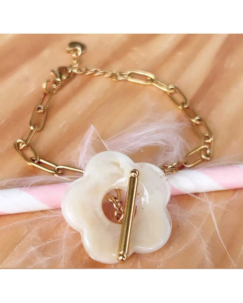 Bracelet acier doré Miss Florita