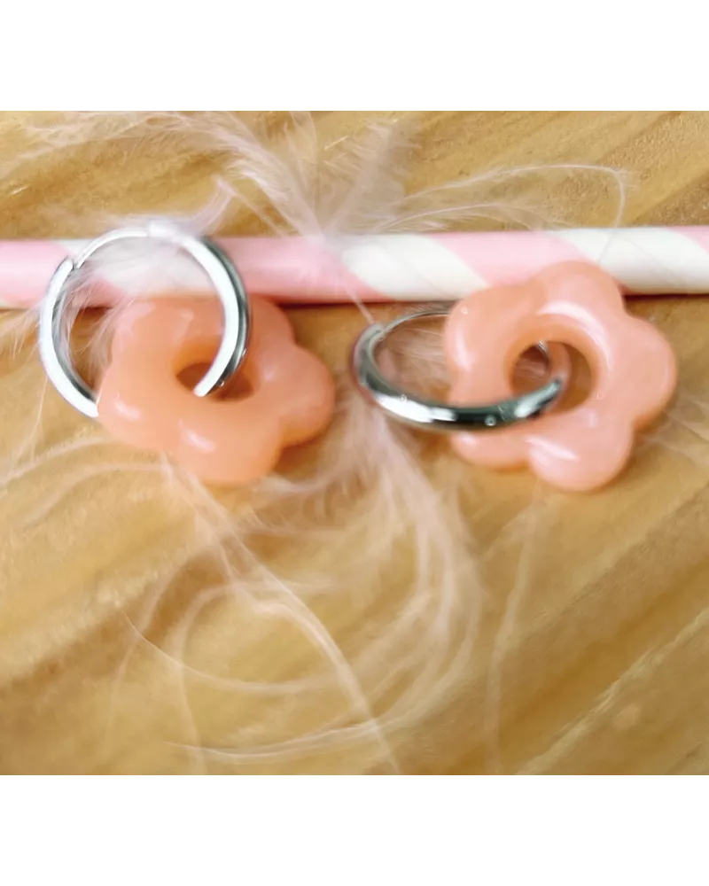 créoles acier et résine