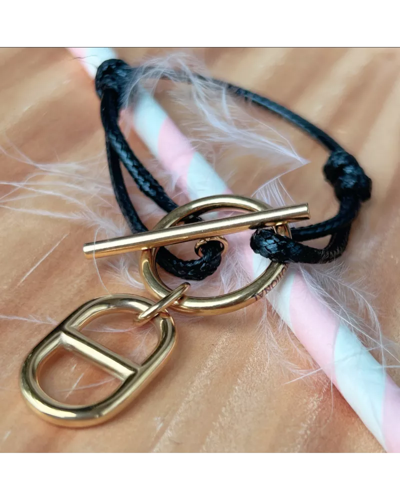 Bracelet maille marine en acier
