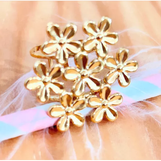 Bague Acier Floralia Pretty Bouquet