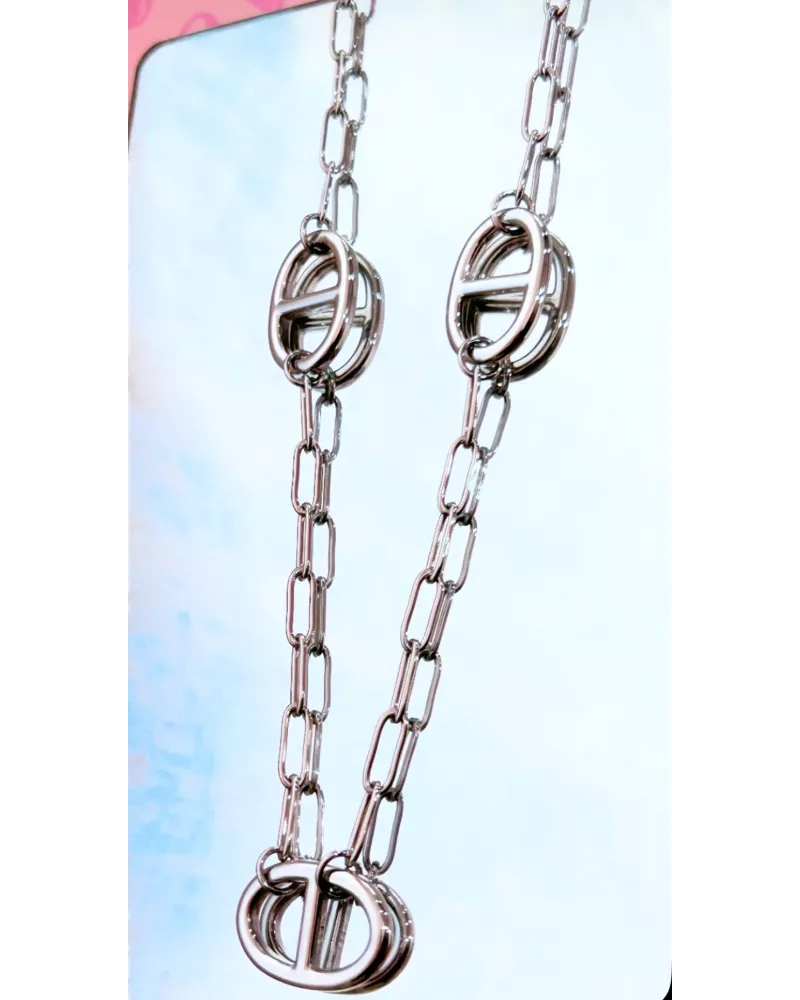 Sautoir acier Marina Luxe